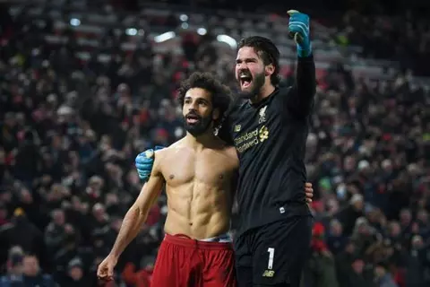 أليسون عن هدفه في وست بروميتش: صلاح احتفل به أكثر من أهدافه